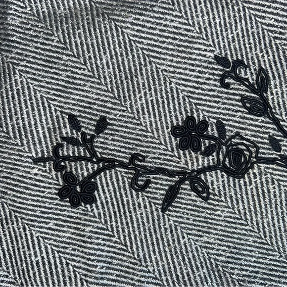 Vintage AGB Byer California Skirt With Embroidery, Size 14, Lined, NWT - Picture 6 of 9